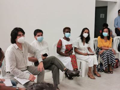Ministra de Cultura se reunió con representantes de la Alcaldía Distrital y Paro Cívico para buscar finalizar el proyecto de la Casa de la Cultura