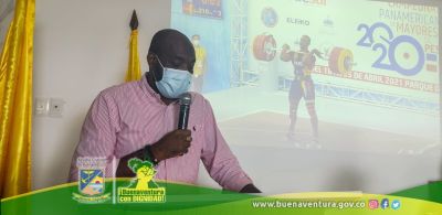Alcaldía Distrital realizó homenaje al campeón Mundial y Panamericano de Levantamiento de Pesas, Lesman Paredes Montaño