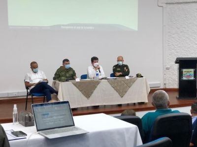 Alcalde Distrital se reunió con el Ministro de Defensa para hacerle seguimiento al Plan Especial de Seguridad y Convivencia Ciudadana en Buenaventura