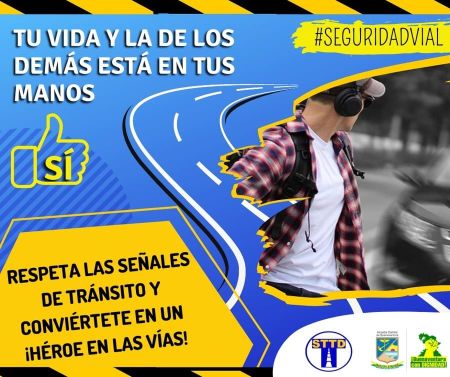 Respeta las señales de tránsito y conviértete en un héroe en las vías
