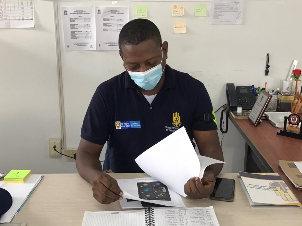 Oportuna reacción de la Oficina de Gestión del Riesgo permitió la movilidad en el corregimiento #08