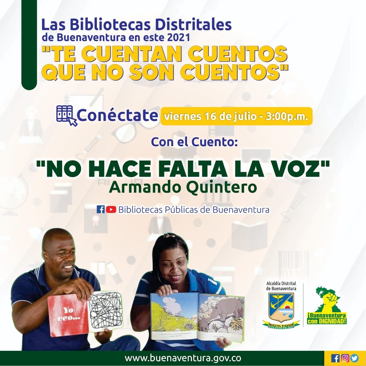 Las Bibliotecas Públicas Distritales te cuentan "Cuentos que no son Cuentos"