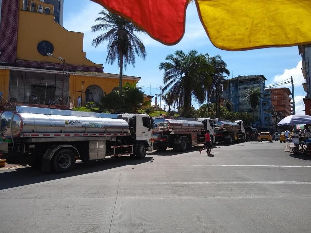 Buenaventura cuenta con tres carrotanques nuevos para mejorar el suministro de agua potable en  la ciudad