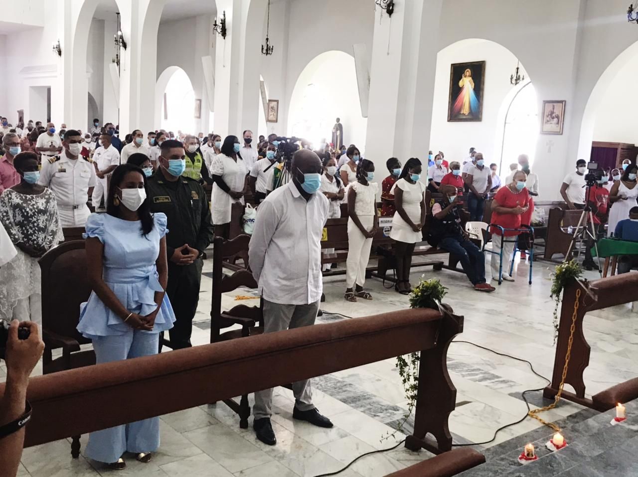 Se realizó Misa Inculturada en conmemoración de los 481 años de Buenaventura