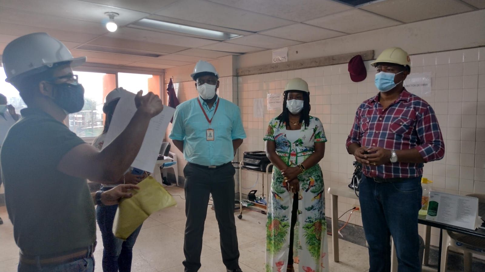 Minsalud supervisó desarrollo de construcción de nueva UCI en Hospital Distrital Luis Ablanque