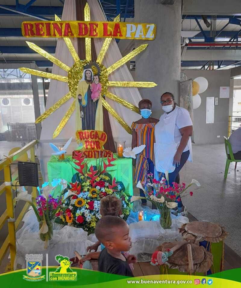 La Dirección Técnica de Cultura promovió realización de arrullos a la Virgen del Carmen en diferentes sectores de la ciudad