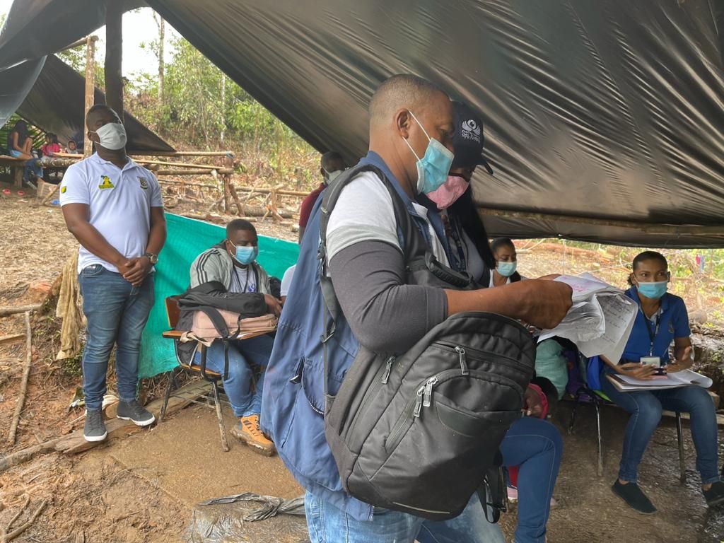 Dependencias de la Alcaldía Distrital participaron de Jornada de Verificación Humanitaria a la comunidad indígena de Papanan