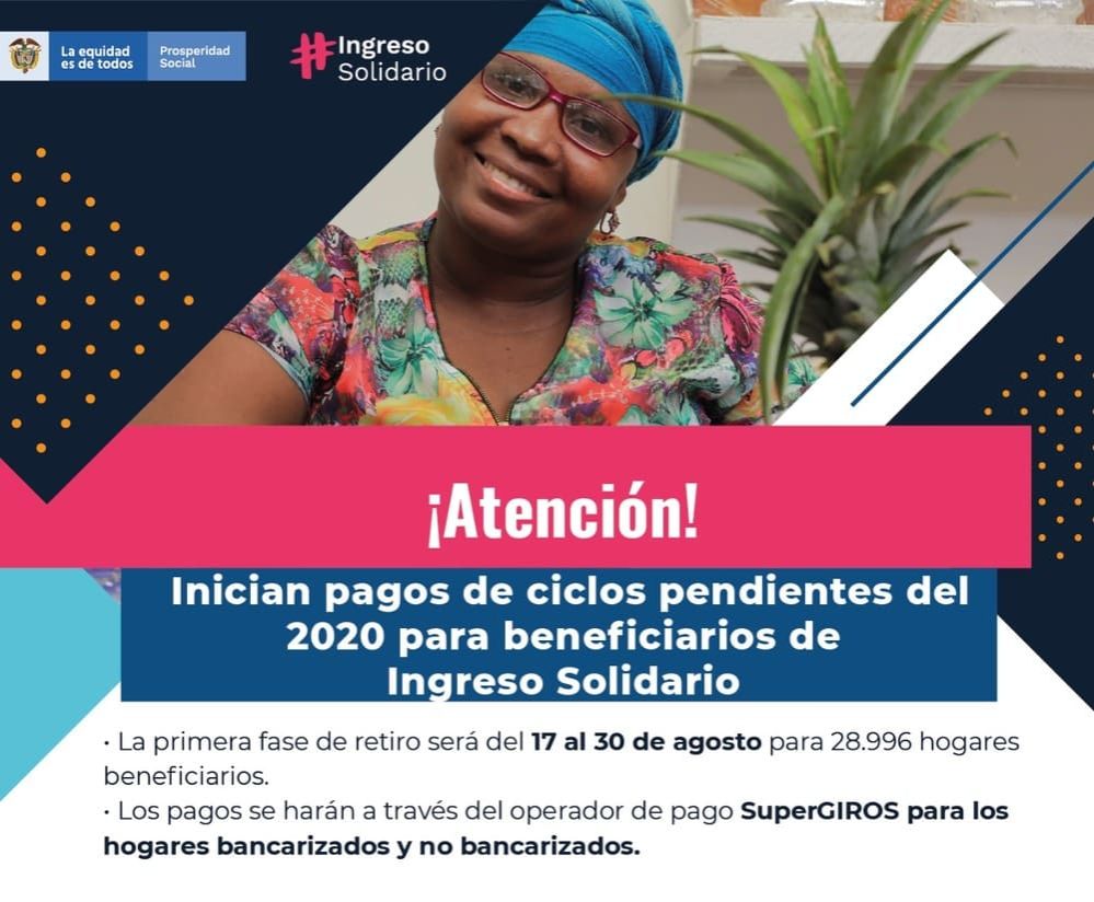 Comunicado - Ingreso solidario