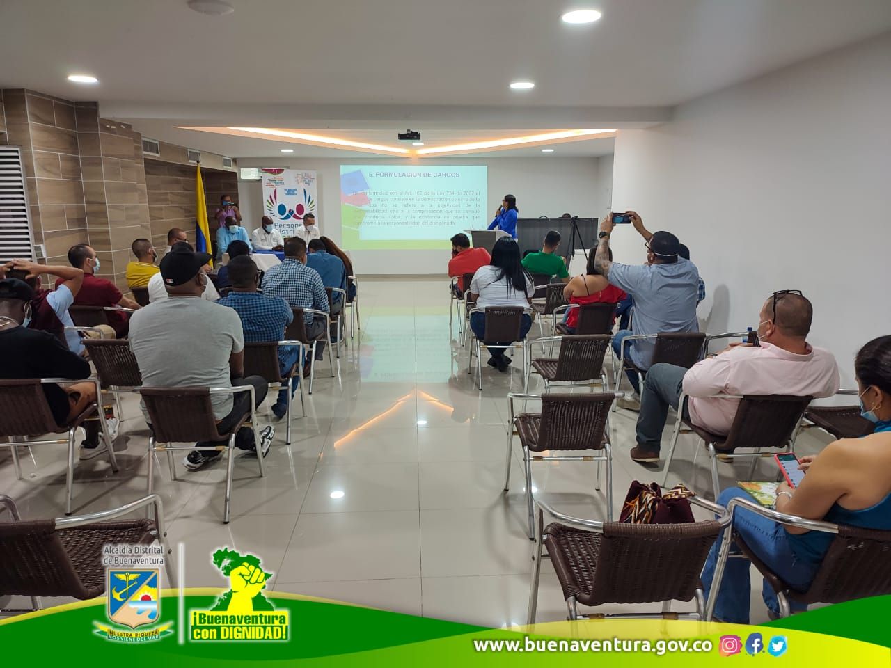 Alcaldía Distrital participó de encuentro de Personeros en Buenaventura