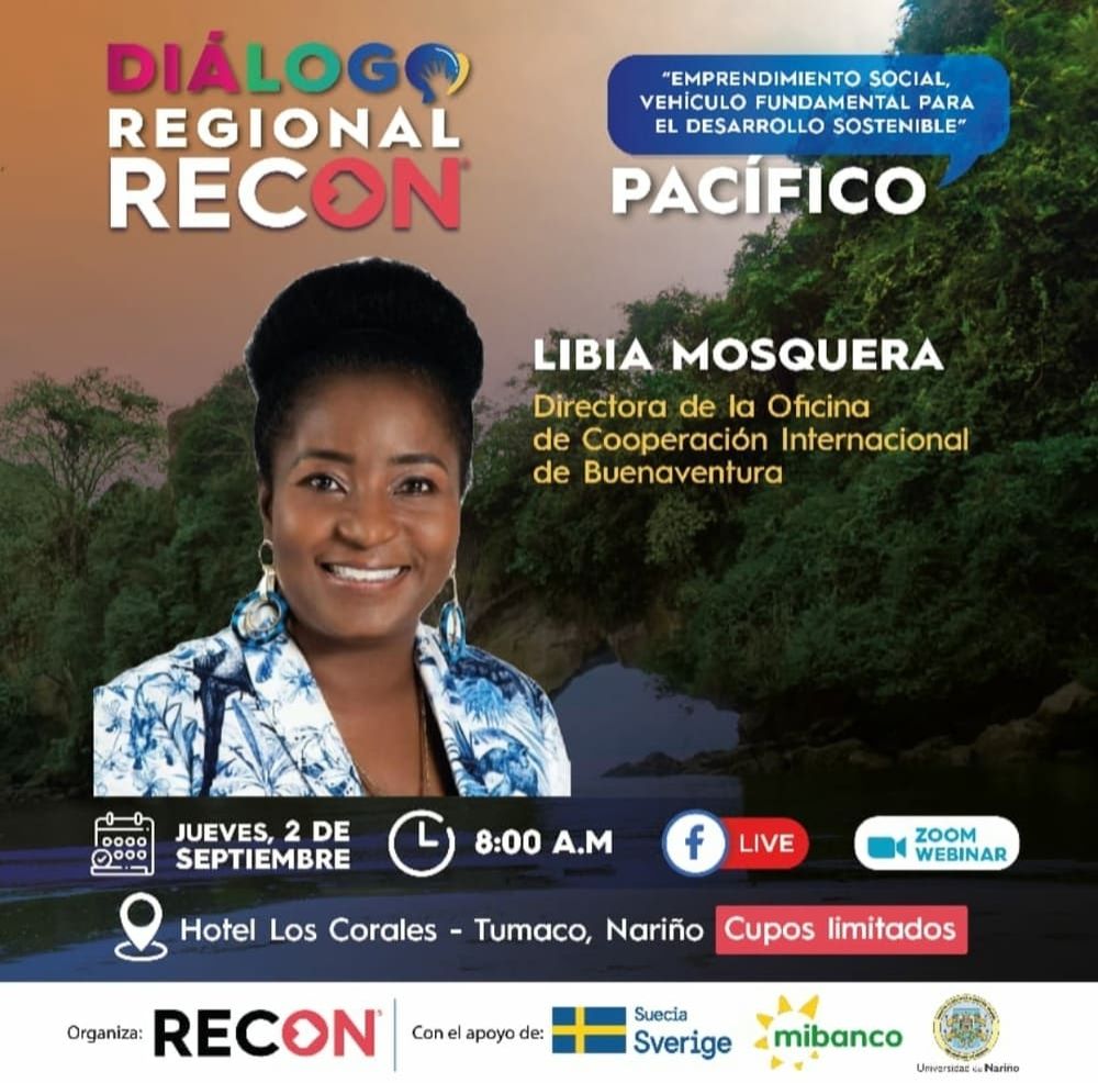 Directora de Cooperación Internacional Participará en el Foro: Diálogo Regional Recón, Emprendimiento Social Vehículo Fundamental Para El Desarrollo Sostenible