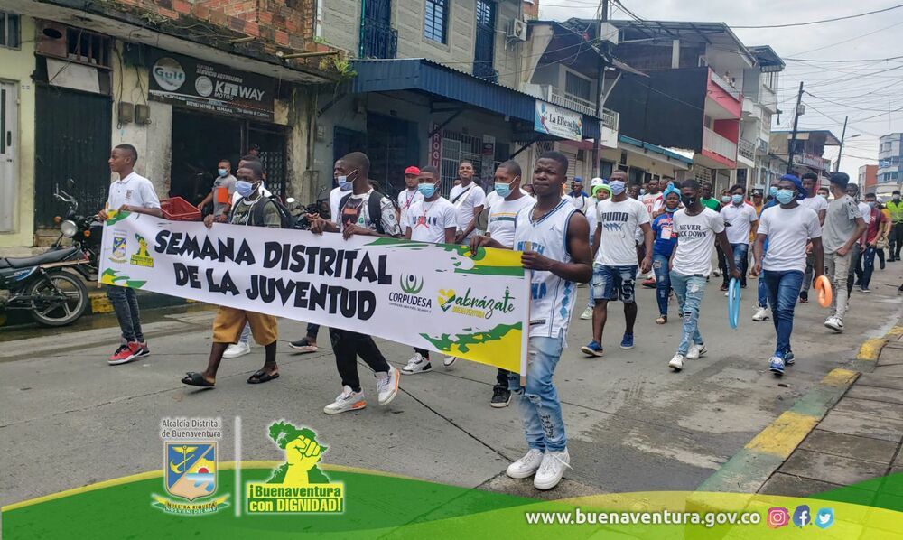 Con éxito arrancó la Semana Distrital de la Juventud en Buenaventura