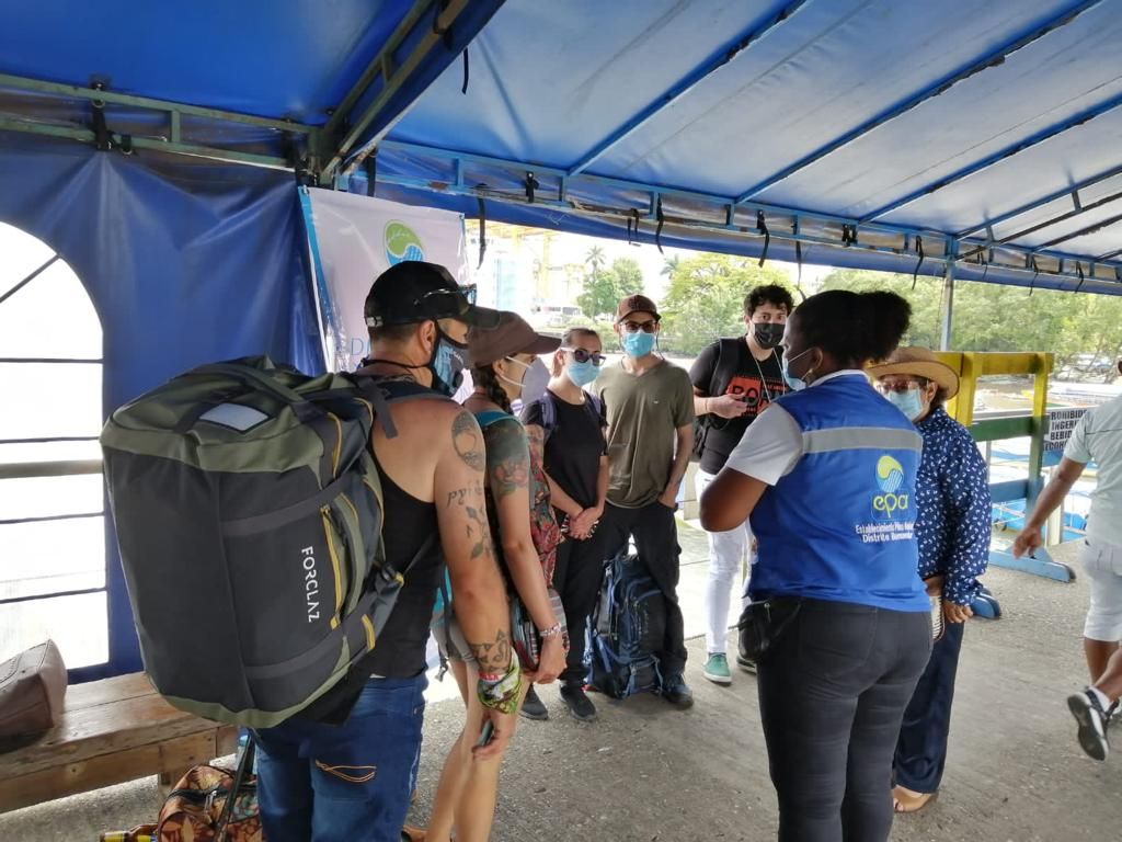 El Establecimiento Público Ambiental implementó las acciones educativas a turistas y nativos durante la temporada de ballenas
