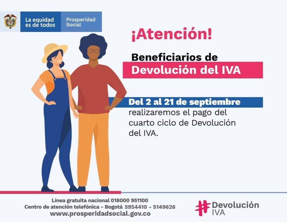 Comunicado - Secretaría de Convivencia para la Sociedad Civil (Devolución del IVA)