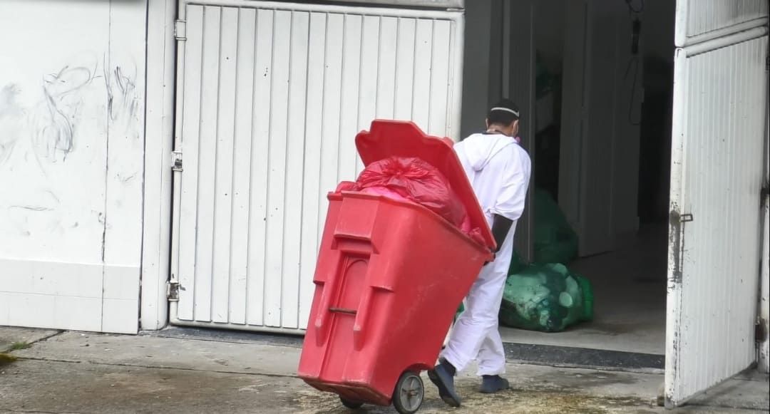 ESE Luis Ablanque de la Plata hace constantes controles al manejo de los residuos hospitalarios para evitar contaminación ambiental