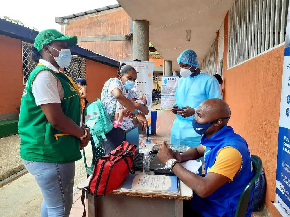 Habitantes de Juanchaco fueron beneficiados con jornada médica