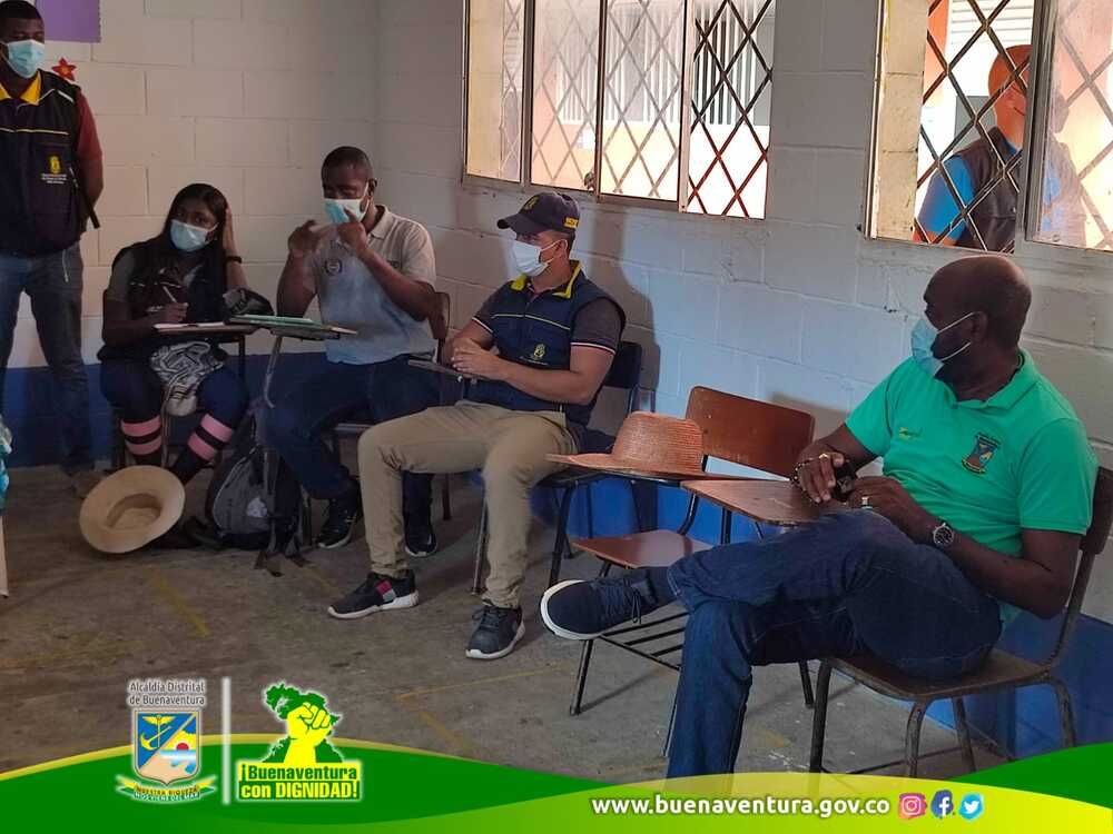 Consejos Comunitarios de la zona rural sostuvieron diálogo con la Alcadía Distrital para presentar sus principales problemáticas