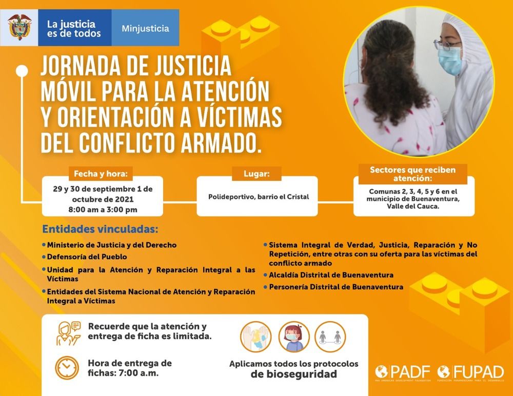 Comunicado - Secretaría de Convivencia (ornada de atención y Orientación a Víctimas del Conflicto Armado)