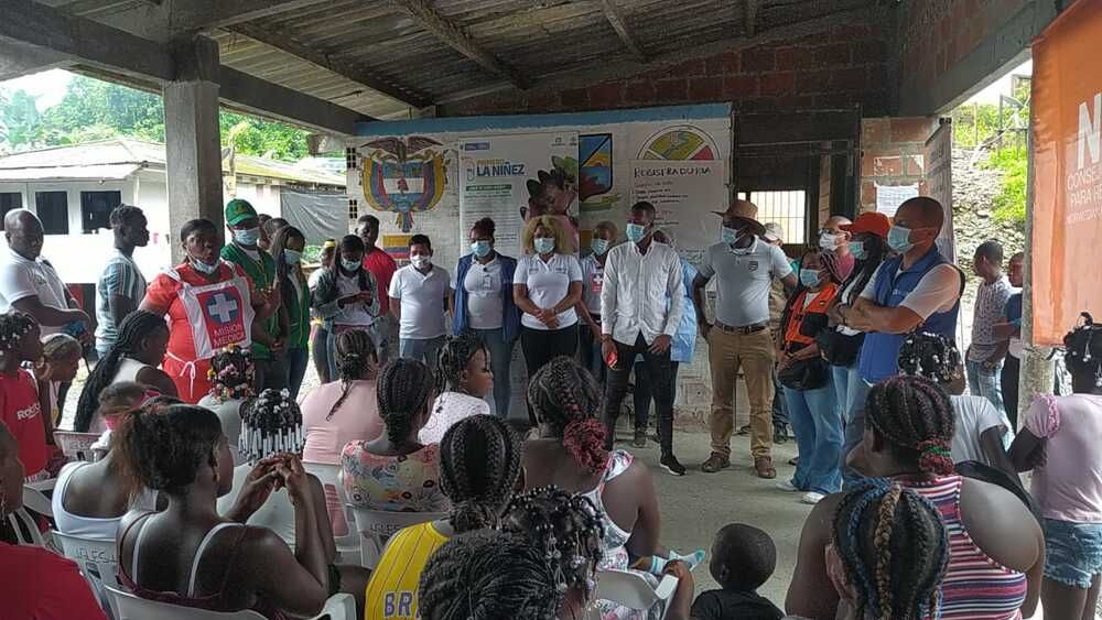 Hospital de Puerto Merizalde lideró junto a otras entidades oferta interinstitucional en la vereda Juntas en Yurumanguí