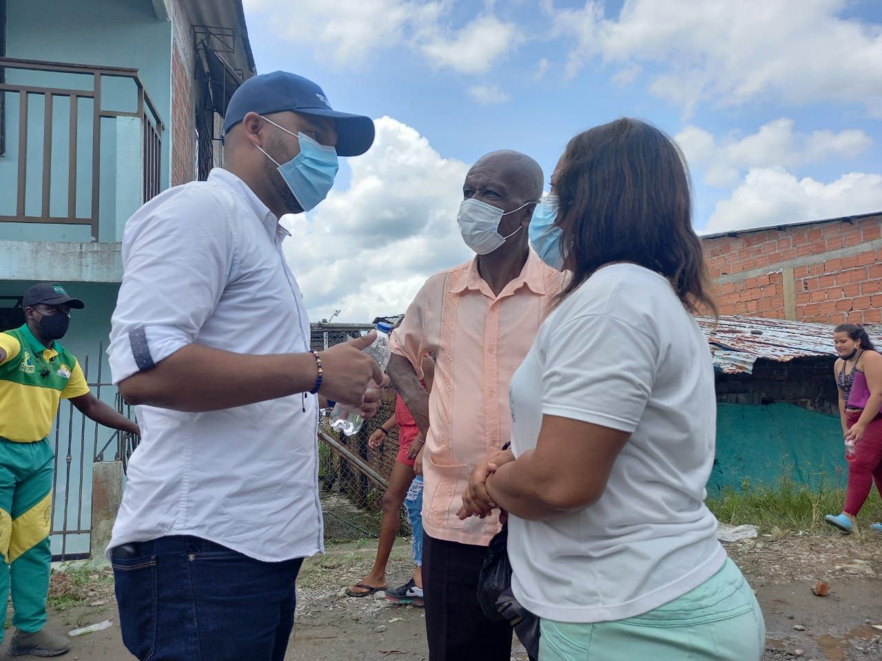 Alcaldía distrital Abrazó al barrio El Triunfo con su oferta de servicios