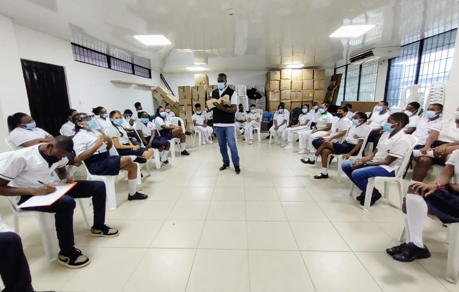 Estudiantes del Ineterpo disfrutaron de jornadas de lectura y charlas de Salud Mental