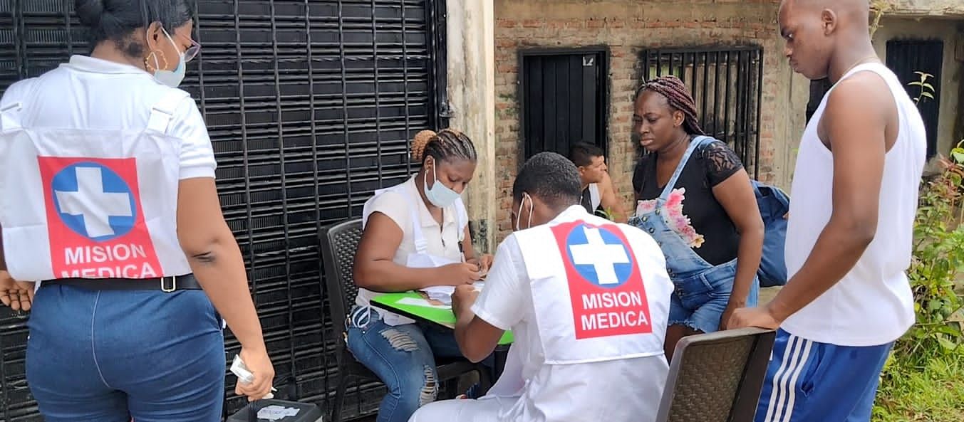 Hospital Luis Ablanque de La Plata descentraliza vacunación COVID 19 en Buenaventura. Inició en el barrio vista hermosa, comuna 12
