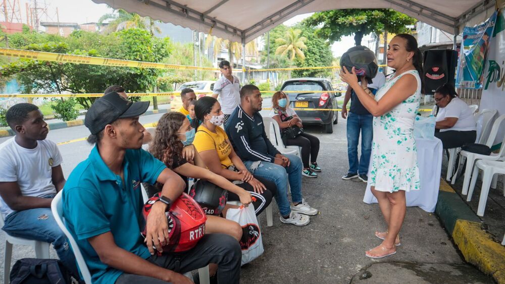 Buena acogida tuvo entre los usuarios las capacitaciones impartidas por la Secretar&iacute;a de Tr&aacute;nsito