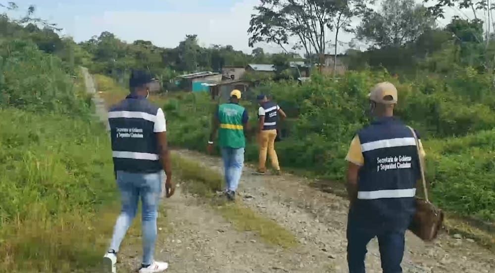 La Secretaría de Gobierno hizo censo de viviendas que invaden el predio de la tercera etapa en San Antonio