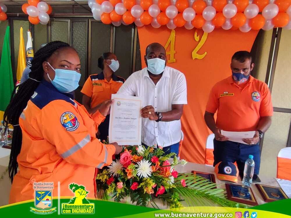 Se conmemoraron 42 años de fundación de la Defensa Civil en Buenaventura