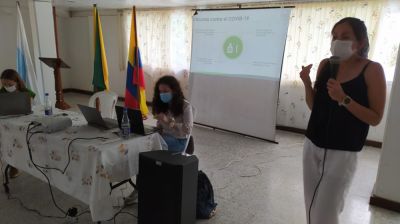 Personal del sector educativo participó del taller Mitos y Realidades sobre el Covid 19