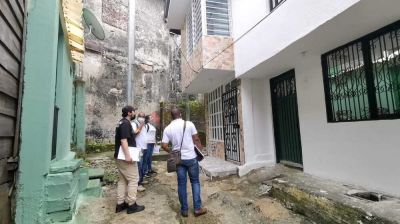 La Dirección Técnica de Vivienda junto con Minvivienda visitaron posibles beneficiados para titulación de bien fiscal