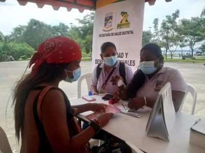 Más de 100 habitantes de calle fueron favorecidos con una jornada integral de salud