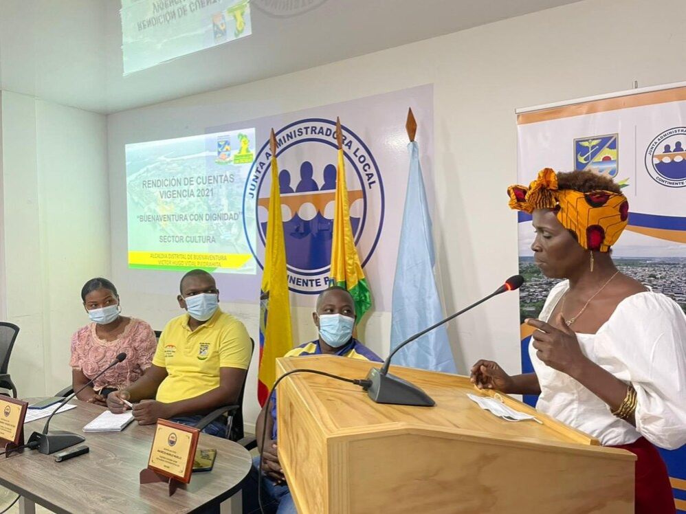 Nuevamente es reconocida y exaltada la labor de la Directora Técnica de Cultura de Buenaventura