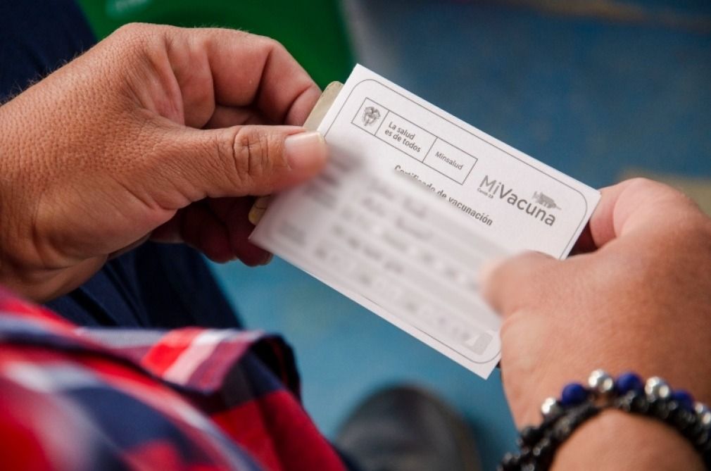 Carné de vacunación con los esquemas completos será obligatorio a partir del 14 de diciembre