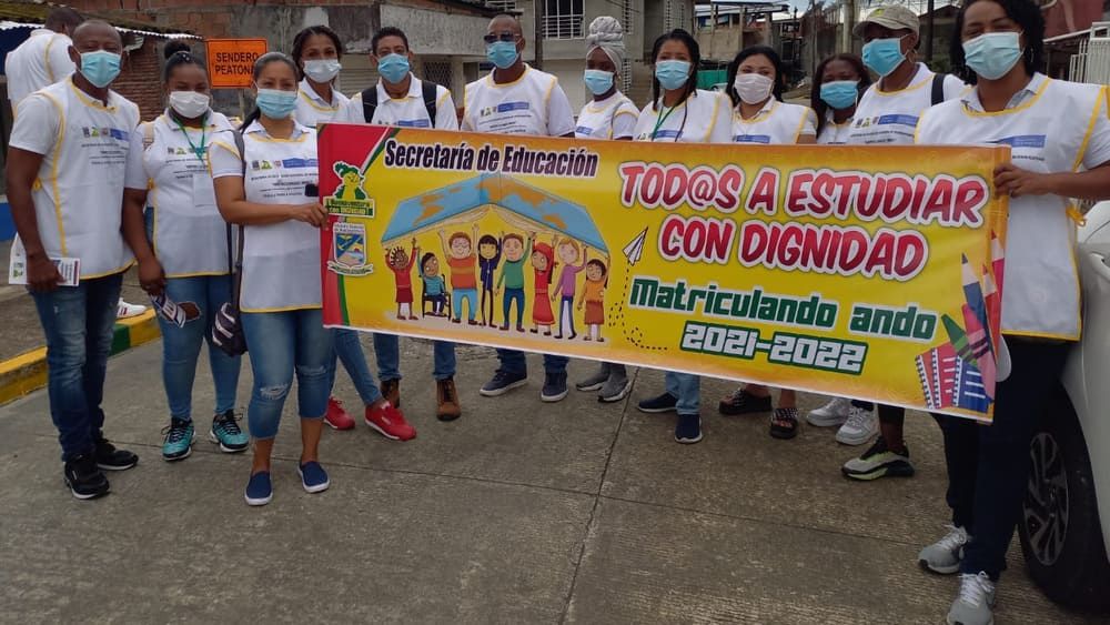 Secretaría de Educación adelanta búsqueda activa de estudiantes en el distrito