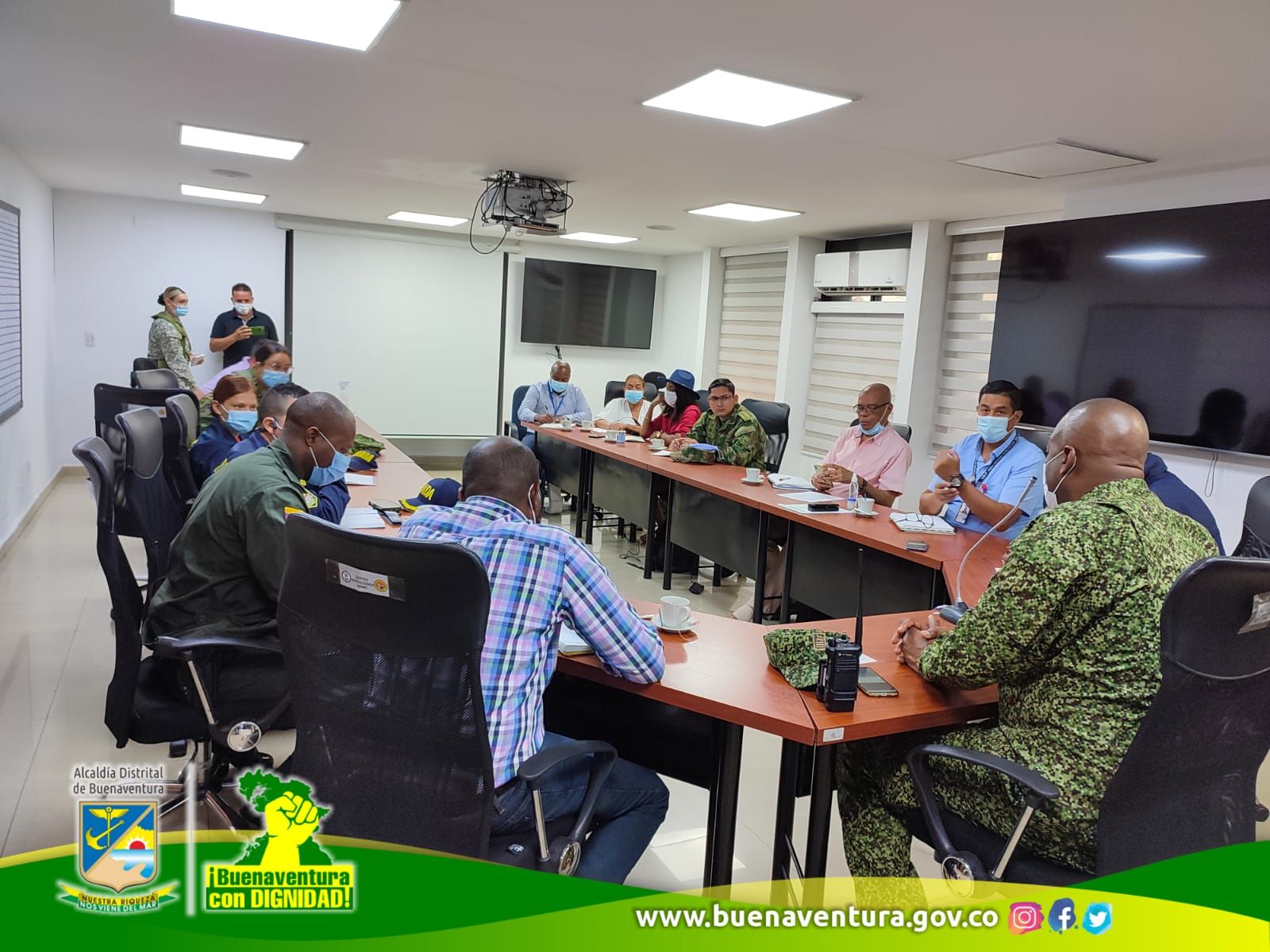 En Consejo de Seguridad autoridades confirmaron la captura de una persona en el corregimiento de Bazán Bocana