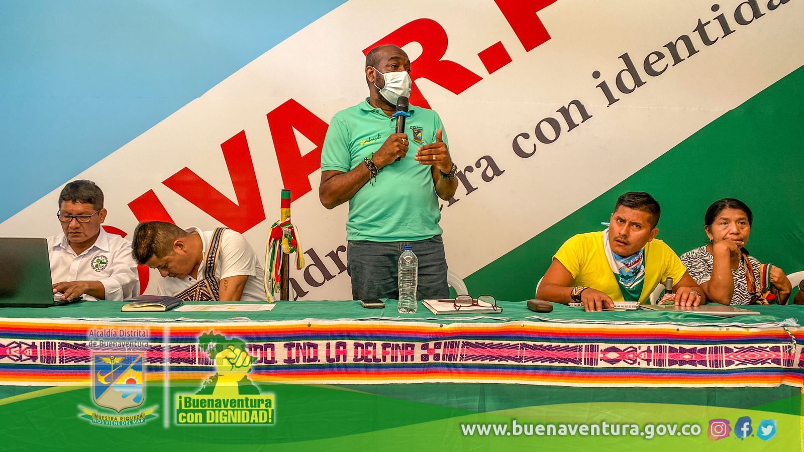Un 50% se han cumplido los acuerdos pactados entre la Administración Distrital y las organizaciones indígenas ACIVA R.P. y ORIVAC