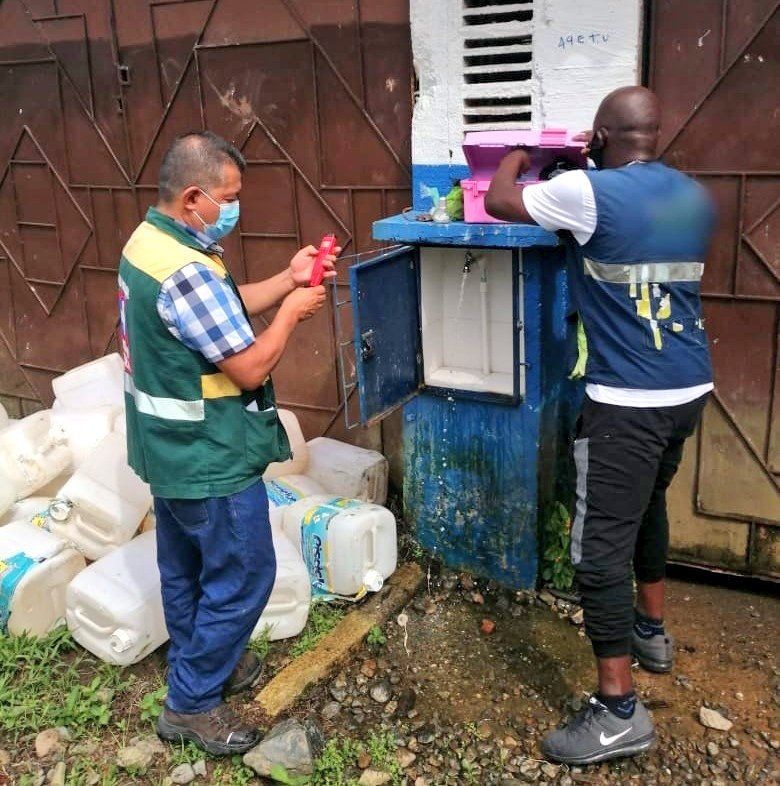 Inspección y control a la calidad del agua potable realiza la Secretaría de Salud distrital