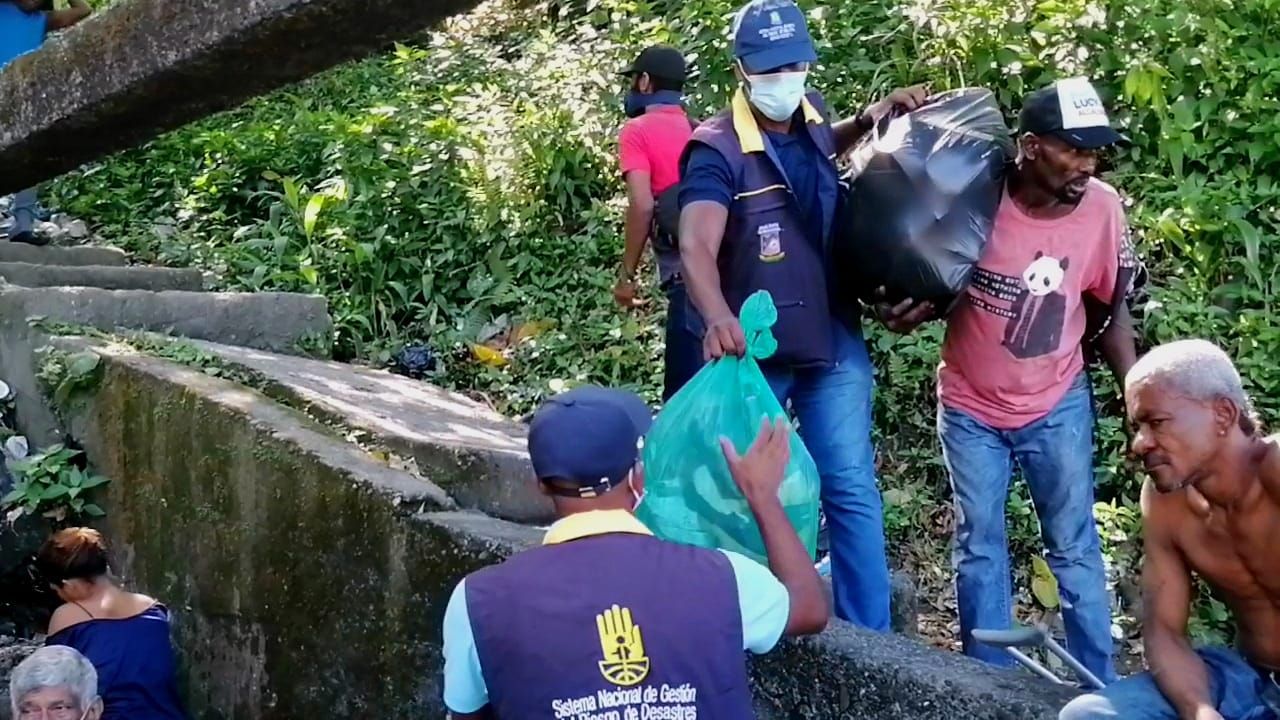 Ayudas humanitarias se trasladaron tras jornada de donación para el barrio San José 