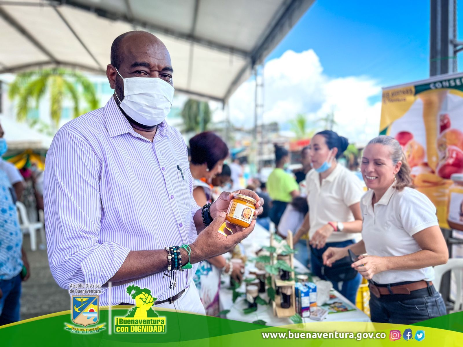 Más de 20 entidades brindaron su oferta en la Feria de Servicios, Emprendimiento y Empleabilidad del Distrito de Buenaventura
