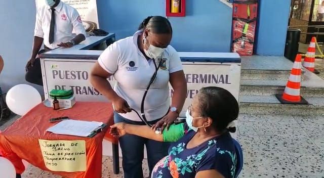 Continúa el uso obligatorio del tapabocas en la Terminal de Transporte