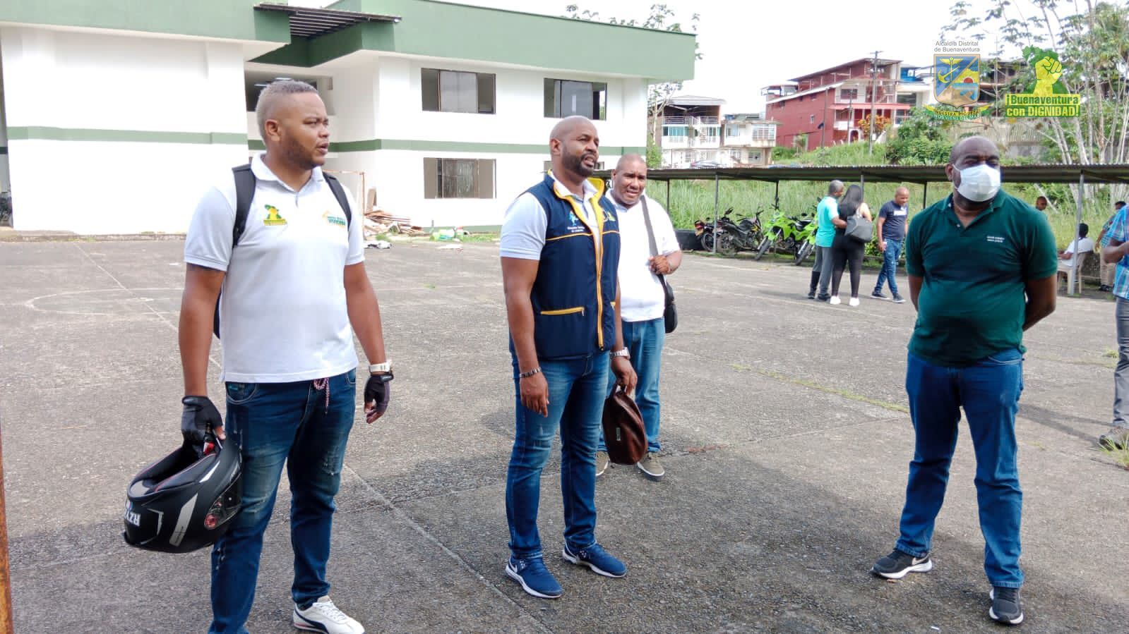 Trabajos del comando del barrio El Galeón se entregarán próximamente para seguir garantizando la seguridad en Buenaventura 
