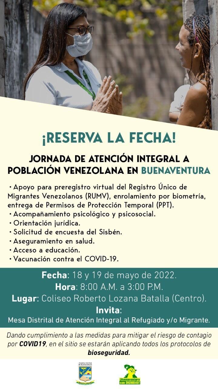 Nueva jornada de atención a la población migrante venezolana para regularizar su estadía en el país 