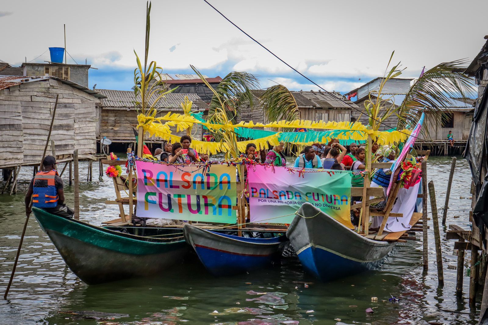 Con una Balsada se  realizó  Juntanza de Mujeres y personas de la comunidad LGTBIQ