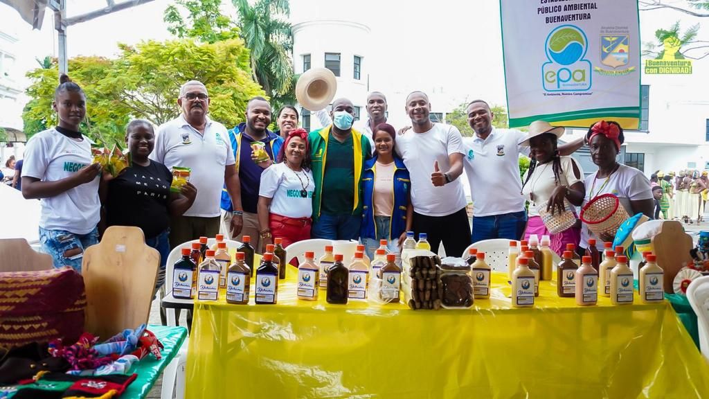 Veintisiete Negocios Verdes protagonizaron exhibición en el Boulevard del centro de Buenaventura