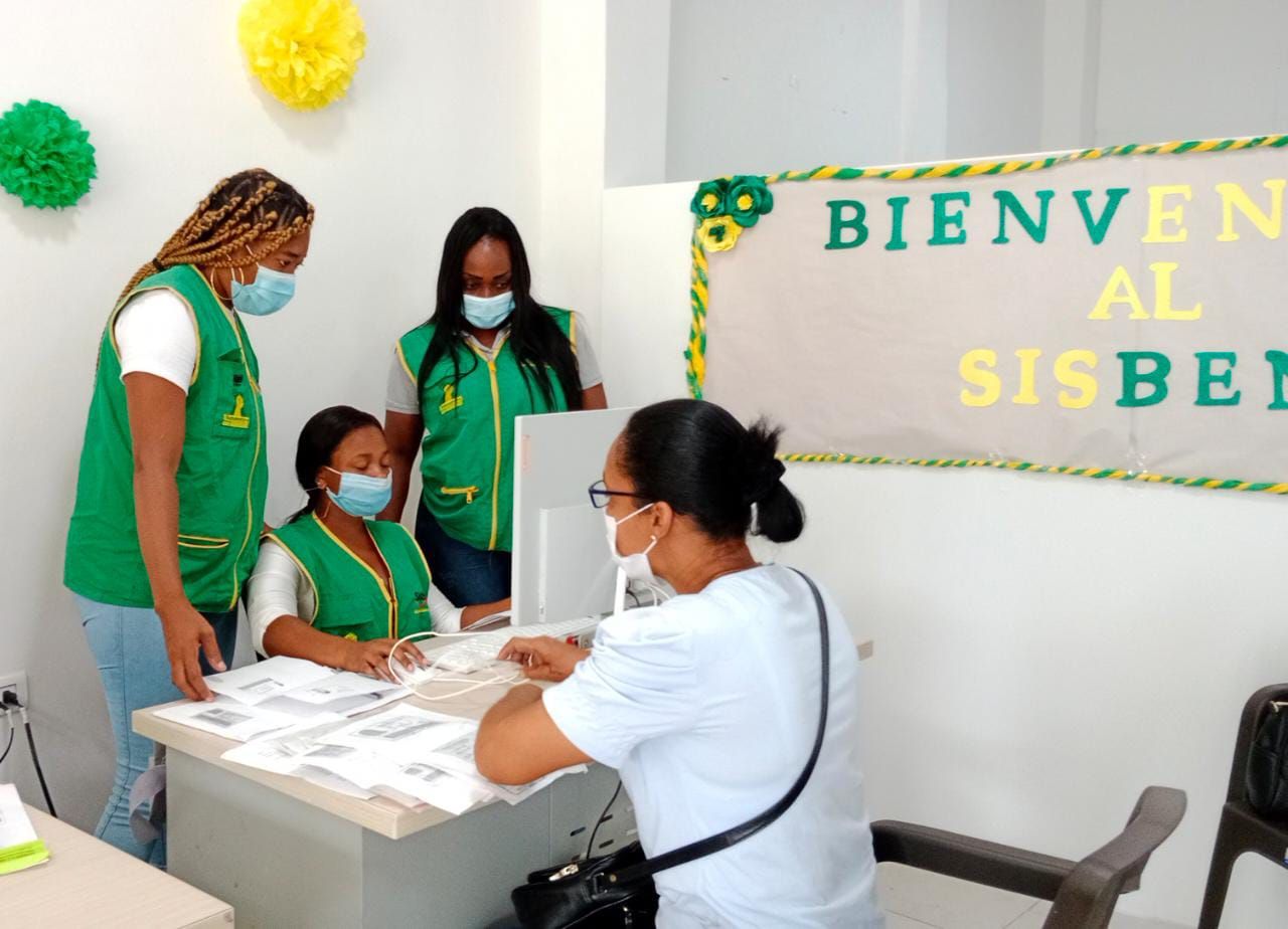 Oficina del Sisbén comenzó a funcionar en la Localidad Isla Cascajal
