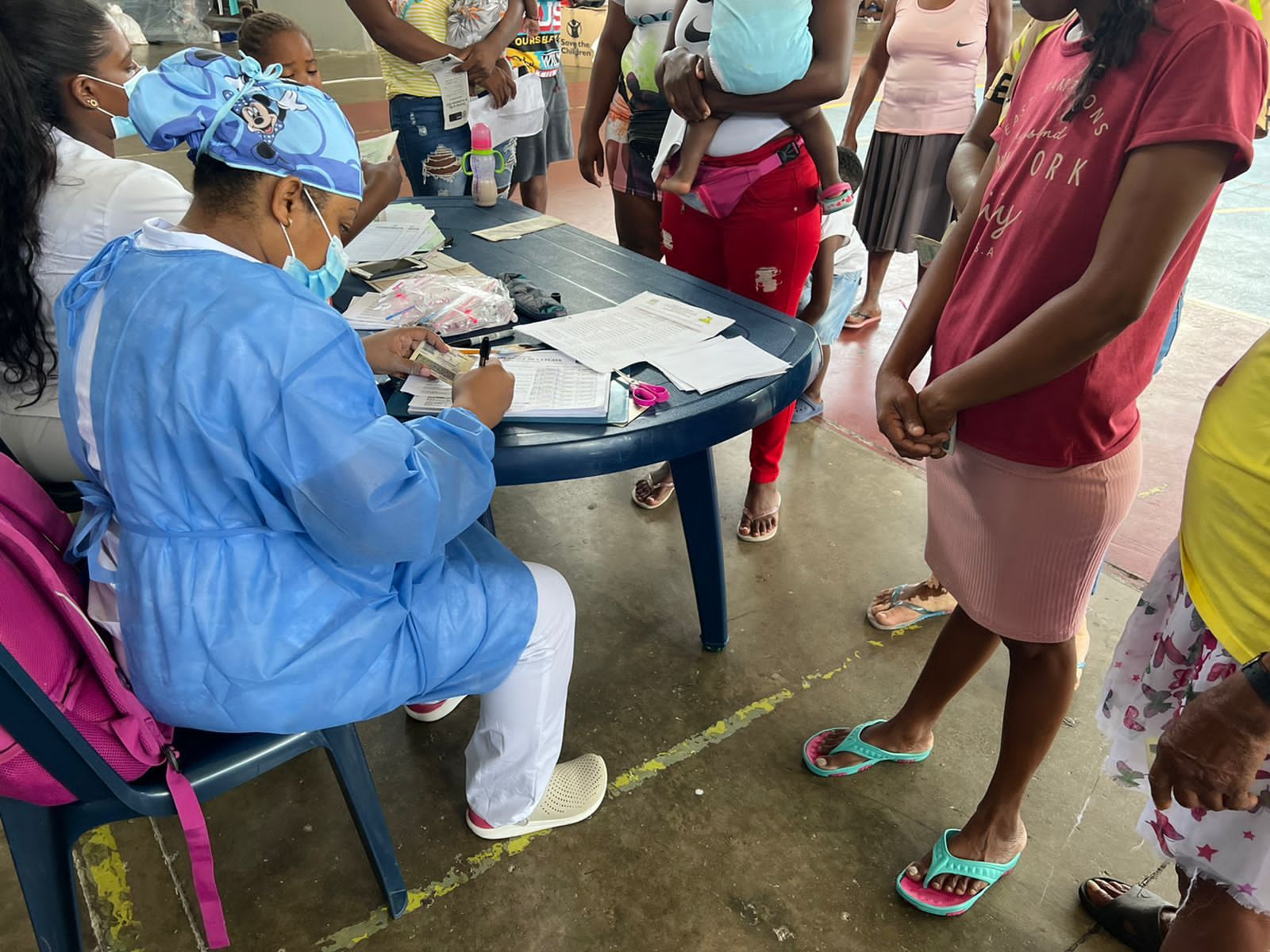 Desplazados de la vereda San Isidro recibieron atención en salud