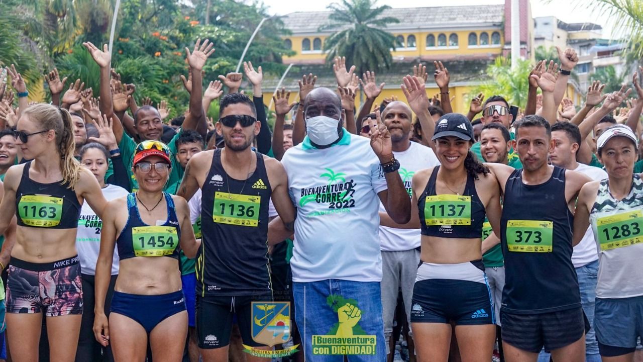 Atletas, comunidad local y turistas disfrutaron de la 3a versión de Buenaventura Corre 2022