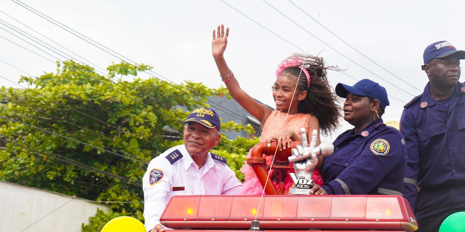 Apoteósico fue el recibimiento de Diana Camila Estupiñán en Buenaventura 