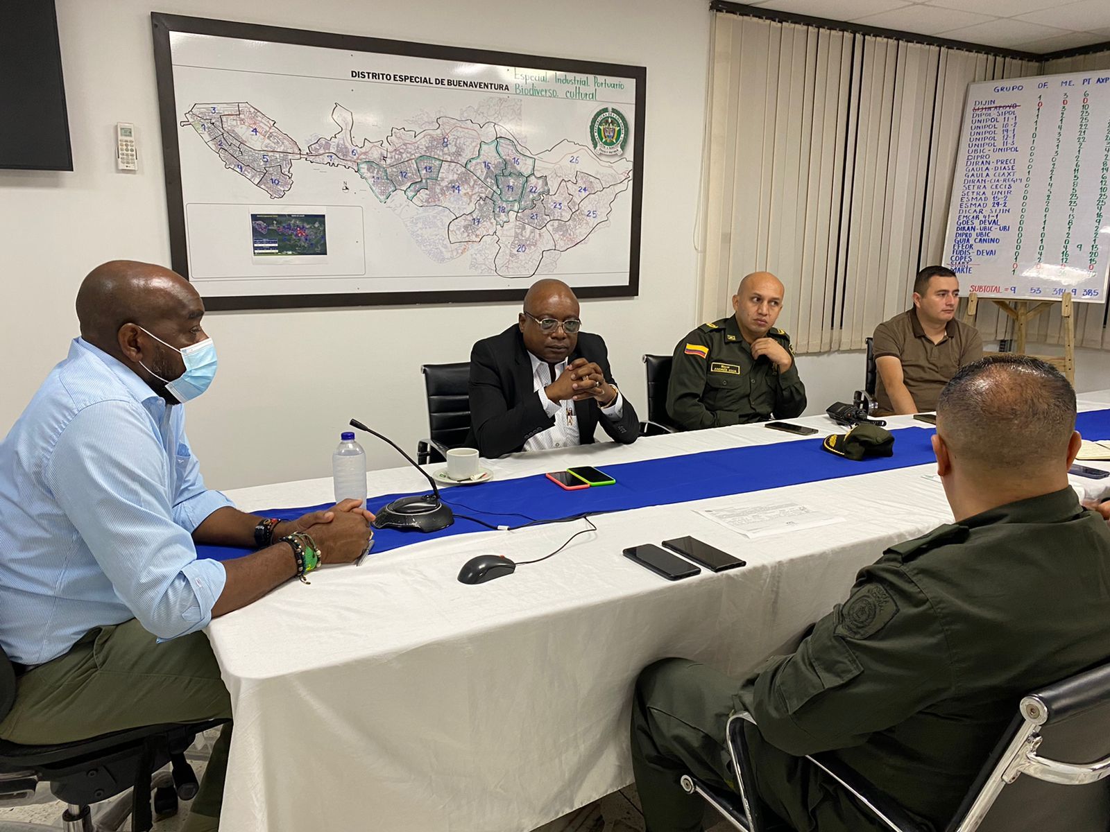 Continúa el compromiso de la Alcaldía y  Fuerza Pública en pro de la tranquilidad en el Distrito