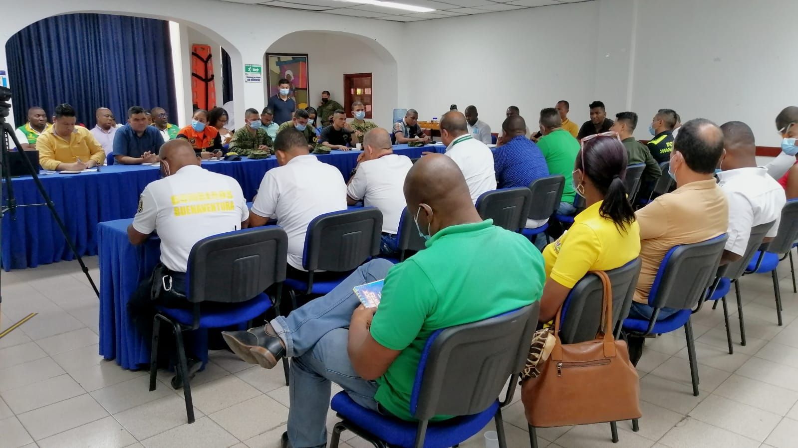 Autoridades Distritales y de Fuerza Pública se comprometieron con el comercio para la temporada decembrina